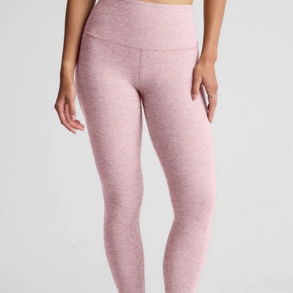 Beyond Yoga Spacedye Caught In The Midi High Waisted Legging - Blush Blooms